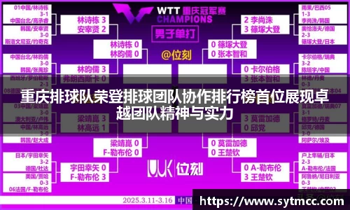 重庆排球队荣登排球团队协作排行榜首位展现卓越团队精神与实力